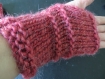 Mitaines tricotées main
