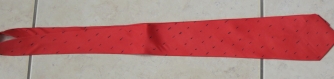 Cravate en soie peinte à la main