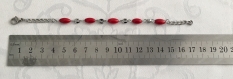 Bracelet pierre naturelle acier inoxydable 316l