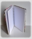 Carnet de notes, scrapbooking, 150 pages lignées