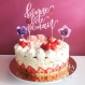 Cake topper | décoration gateau | personnalisation | anniversaire | baby shower | baptemes