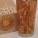 Tasse de voyage florale cadeau mug en bois de bamboo euphoria 