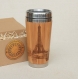 Paris tour tasse de voyage cadeau mug en bois de bamboo visite parisienne 
