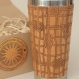 Tasse de voyage amarrage cadeau mug en bois de bamboo mooring 