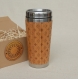 Tasse de voyage quadrilobe cadeau mug en bois de bamboo louis light
