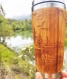 Tasse de voyage tôt le matin cadeau mug en bois de bamboo early morning