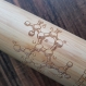 Caffeine thermos en bois du bambou et acier inox avec gravure au laser, gourde xl isotherme