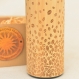 Coffee beans thermos en bois du bambou et acier inox avec gravure au laser