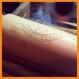 Compass boussole thermos en bois du bambou et acier inox avec gravure au laser