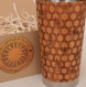 My honey tasse de voyage mug en bois de bamboo cadeau personnalisé avec le gravure 