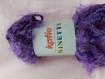 Pelote de laine ninette violet parme 1 pelote =1 echarpe