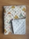 Couverture bébé / tapis de jeu - tissus certifiés oeko-tex