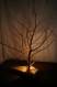 Lampe décorative d'ambiance en bois flotté