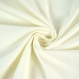 Tissu coton uni 150 gr/m² - blanc cassÉ