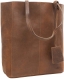 Gusti sac à main en cuir pour femmes grand - cassidy sac à bandoulièrecabas 13l sac marron