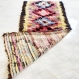 Vintage moroccan azilal rug handmade wool beni ourain carpet berber 8.8 / 3,3 ft