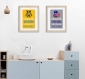 3 affiches citation superhéros, wolverine et captain america, décoration chambre enfant ou salle de bain