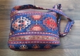 Sac en bandoulière artisanale, sac en bandoulière arménien, sac ethnique, sac à épaule, la roue de l'éternité