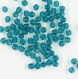 F166 *** 60 perles à facettes verre de bohême 5mm bleu zircon