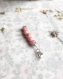 Pendentif perles roses de corée