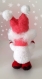 Le bonhomme de neige yoppy et son petit sapin - pièce unique ornementale pour noel feutrée à la main
