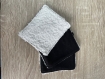 Lingettes démaquillantes lavables en fibre de bambou x3pcs