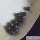 Perle - azurite - 10 perles 6mm