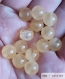 Perle - calcite - 40 perles 8mm