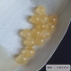 Perle - calcite - 10 perles 8mm