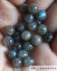 Perle - labradorite - 10 perles 6mm