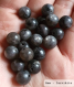 Perle - larvikite - 40 perles 8mm