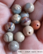 Perle - jaspe aqua terra - 10 perles 8mm