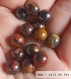 Perle - Œil de fer - 40 perles 8mm