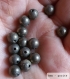 Perle - pyrite - 10 perles 6mm