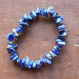 Bracelet chips - lapis-lazuli
