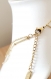 Collier chaine multi rangs en acier inoxydable pendentif et demi lune long plaqué or cadeau à offrir de qualité pour femme