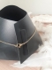 Collier chaine en acier inoxydable pendentif croix doré de qualité cadeau plaqué or pour femme et homme