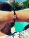 Bracelet homme argenté fermoir t • bracelet boho bohème • bracelet plage tendance • cadeau pour lui, cadeau fête des pères, bracelet d’amitié