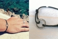 Bracelet homme argenté chaîne • bracelet boho bohème • bracelet plage tendance • cadeau pour lui, cadeau fête des pères, bracelet d’amitié