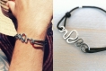 Bracelet homme serpent argenté • bracelet boho bohème • bracelet plage tendance • cadeau pour lui, cadeau fête des pères, bracelet d’amitié