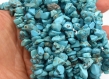 Perles turquoise chips pierre de gemmes chips lot de 100 perles ou 1 stand ~230 perles