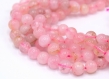 Perles de quartz rose 8mm - perles de gemmes rose 20/40 unités