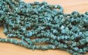 Perles turquoise chips pierre de gemmes chips - puce turquoise bijoux- pearls turquoise chips stone gemstones- lot de 50/100 unités