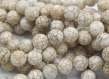 Perles  turquoise couleur ivoire ronde 10mm par lot de 20/50 unités