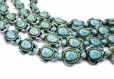 Perles tortues howlite turquoise 18 mm -  turquoise howlite turtle beads 18mm 20/40 unités