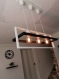 Lampe suspendue en bois, lampe en bois, éclairage de pendentif, lampe en bois, lustre en bois, lampe contemporaine, lampe de plafond en bois