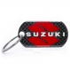 Suzuki design porte-clé carbone keyring keychain carbon original