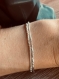 Bracelet le caire (perles en argent 925, bracelet double rang)