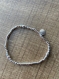 Bracelet bogota (perles en argent 925 + médaille)