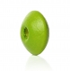 30 perles intercalaires en bois, couleur vert pomme 10mm perle rondelle 10 x 5mm